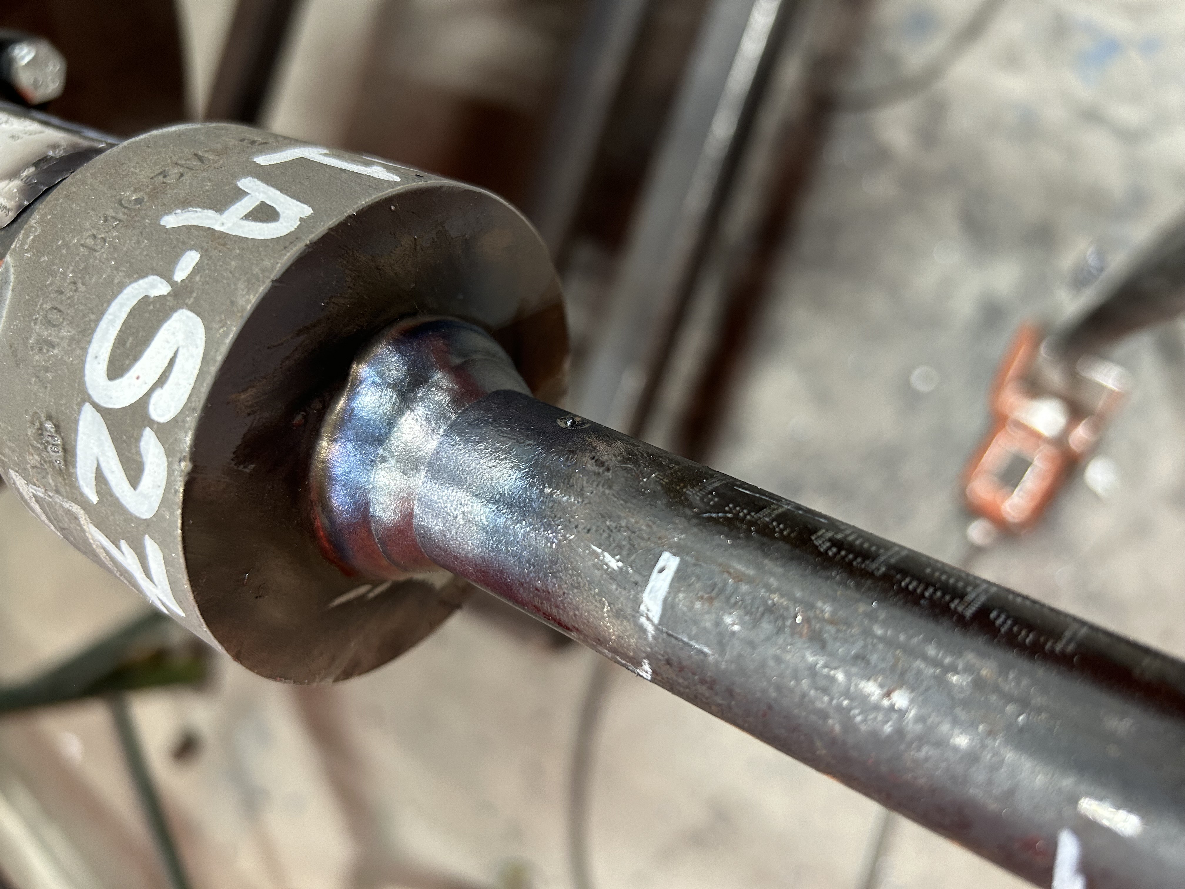 MIG socket weld